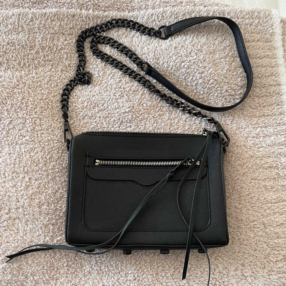 Rebecca Minkoff Black Leather Crossbody